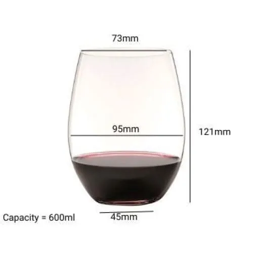 Riedel O Wine Tumbler Cabernet / Merlot Glasses (Pair)