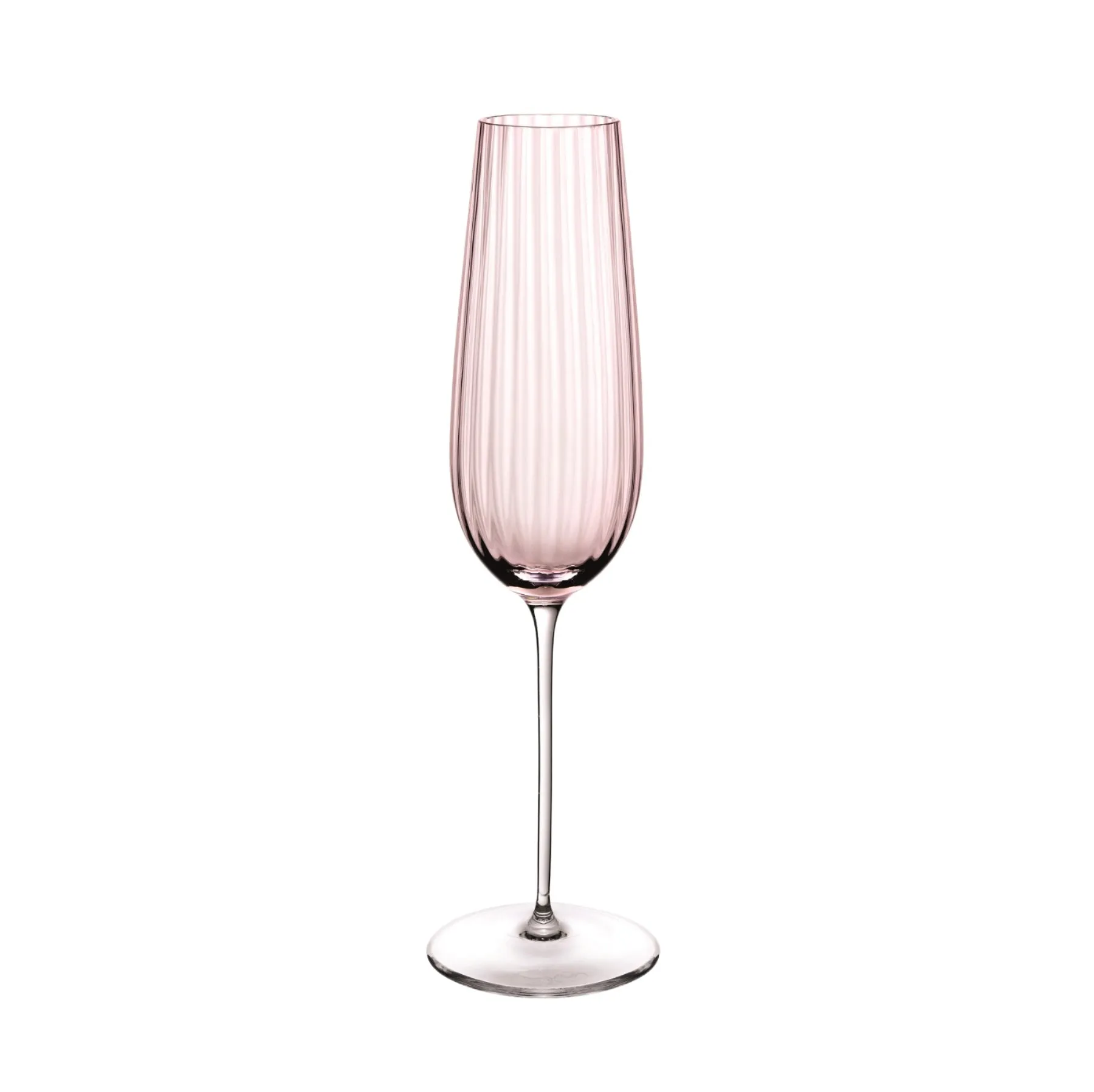 Round Up Dusty Rose Set of 2 Sparkling wine glasses