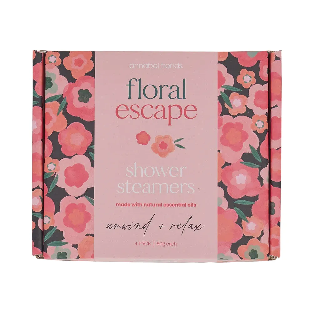 Shower steamer cdu gift box floral escape 4pc