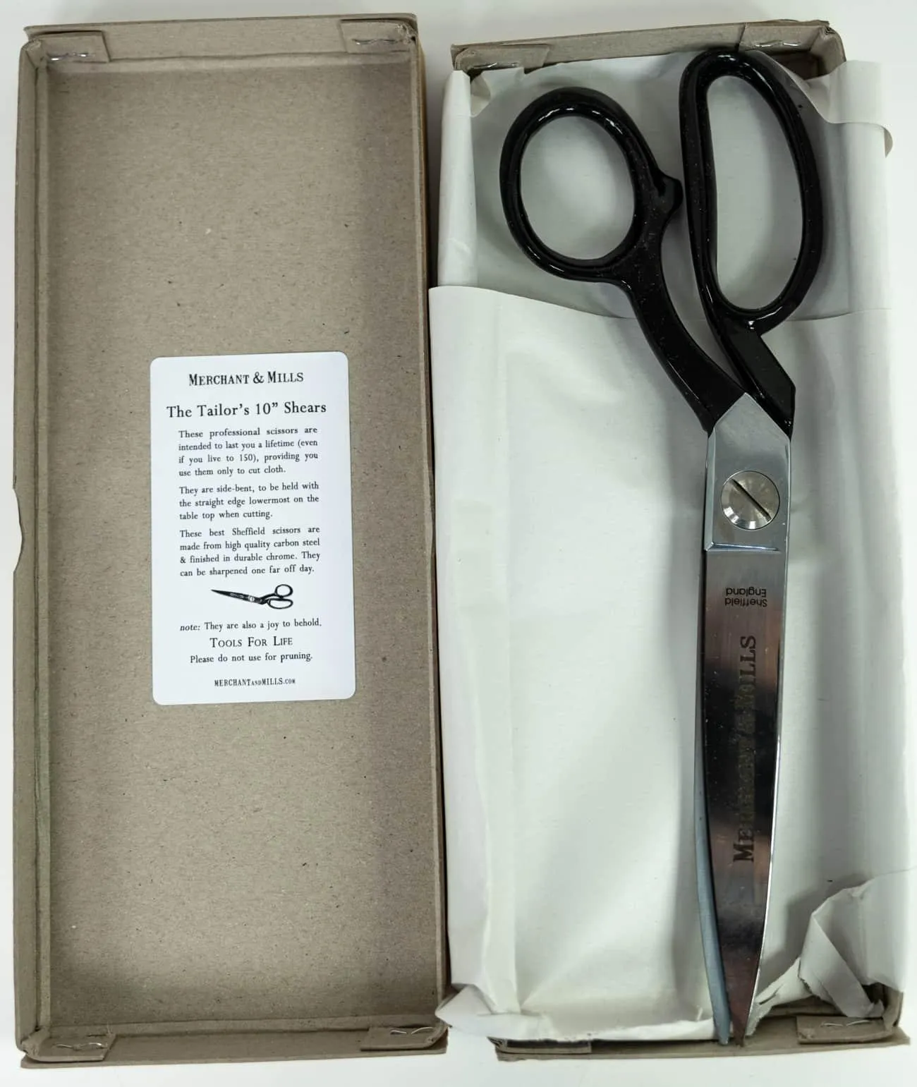 Sidebent Tailor's Shears