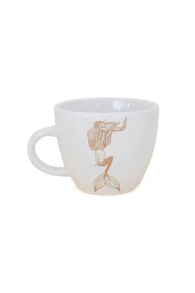 Sitting Mermaid Mug 16oz