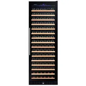 Smith and Hanks 166 Bottle Single Zone Wine Cooler, Smoked Black Glass Door - RW428SRG