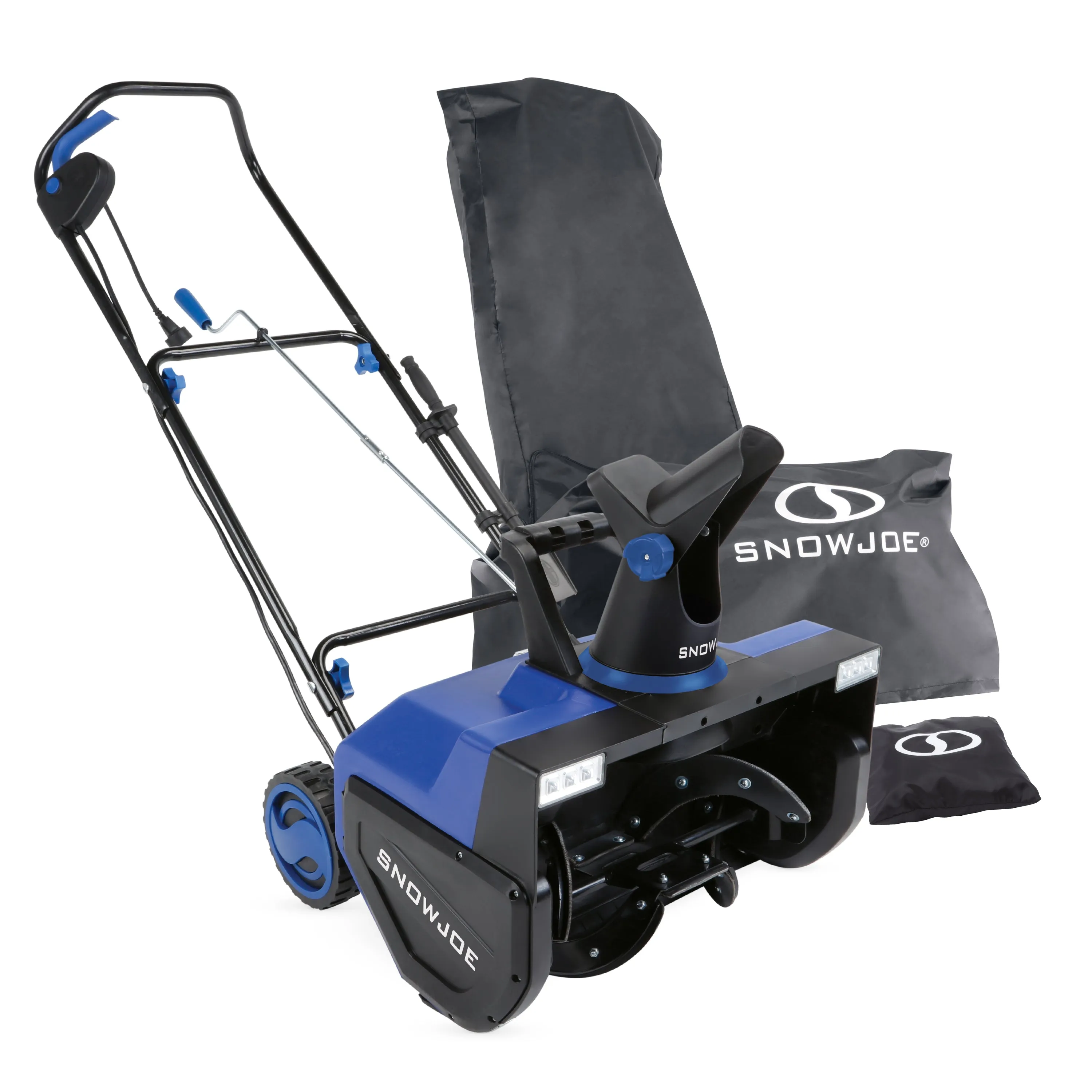 Snow Joe SJ627E-CVR Electric Snow Blower | 22-Inch | 15-Amp | w/ Dual LED Lights   Bonus Cover