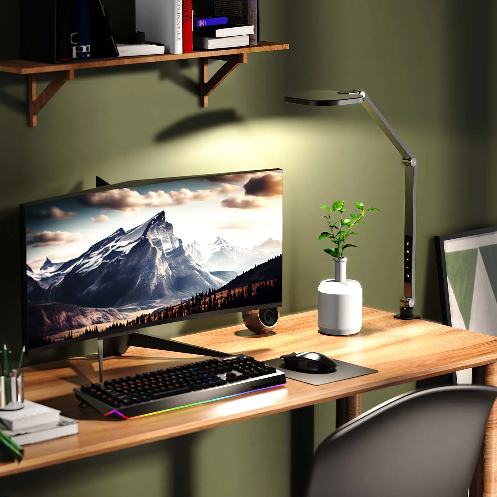 Square 3 Plus Desk Lamp: Illuminate Your Workspace with Style