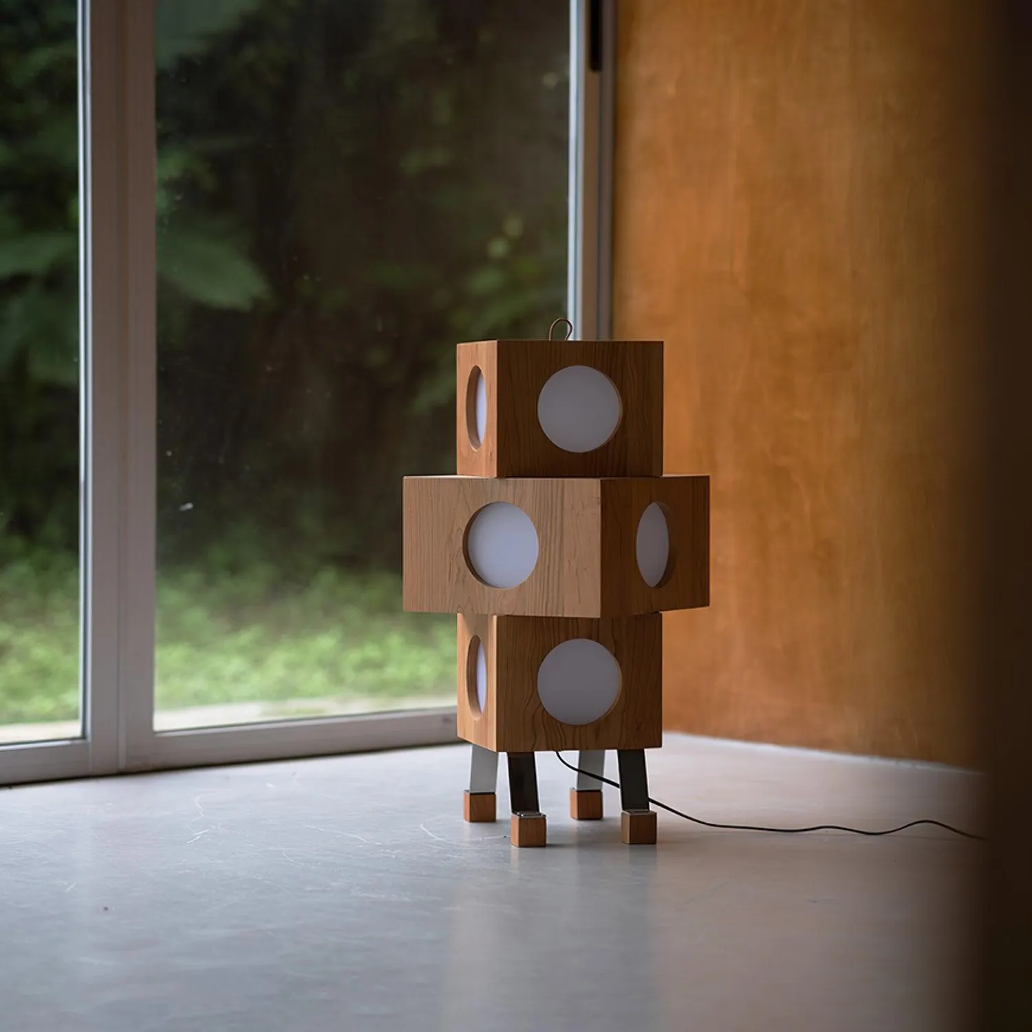 Square Robot Floor Lamp