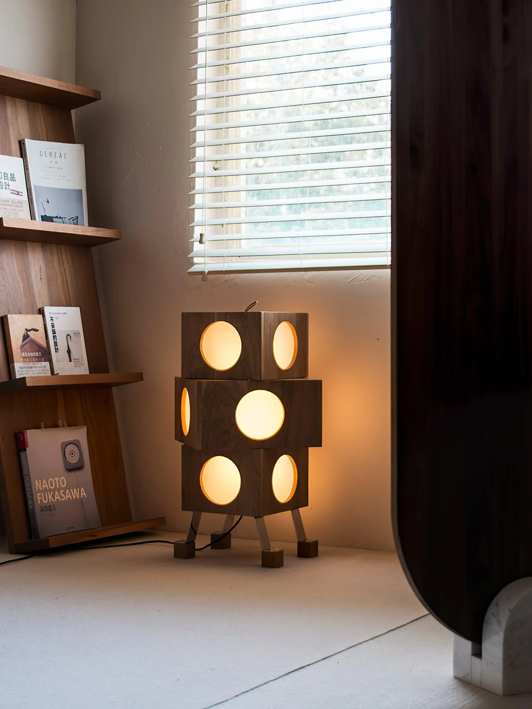 Square Robot Floor Lamp