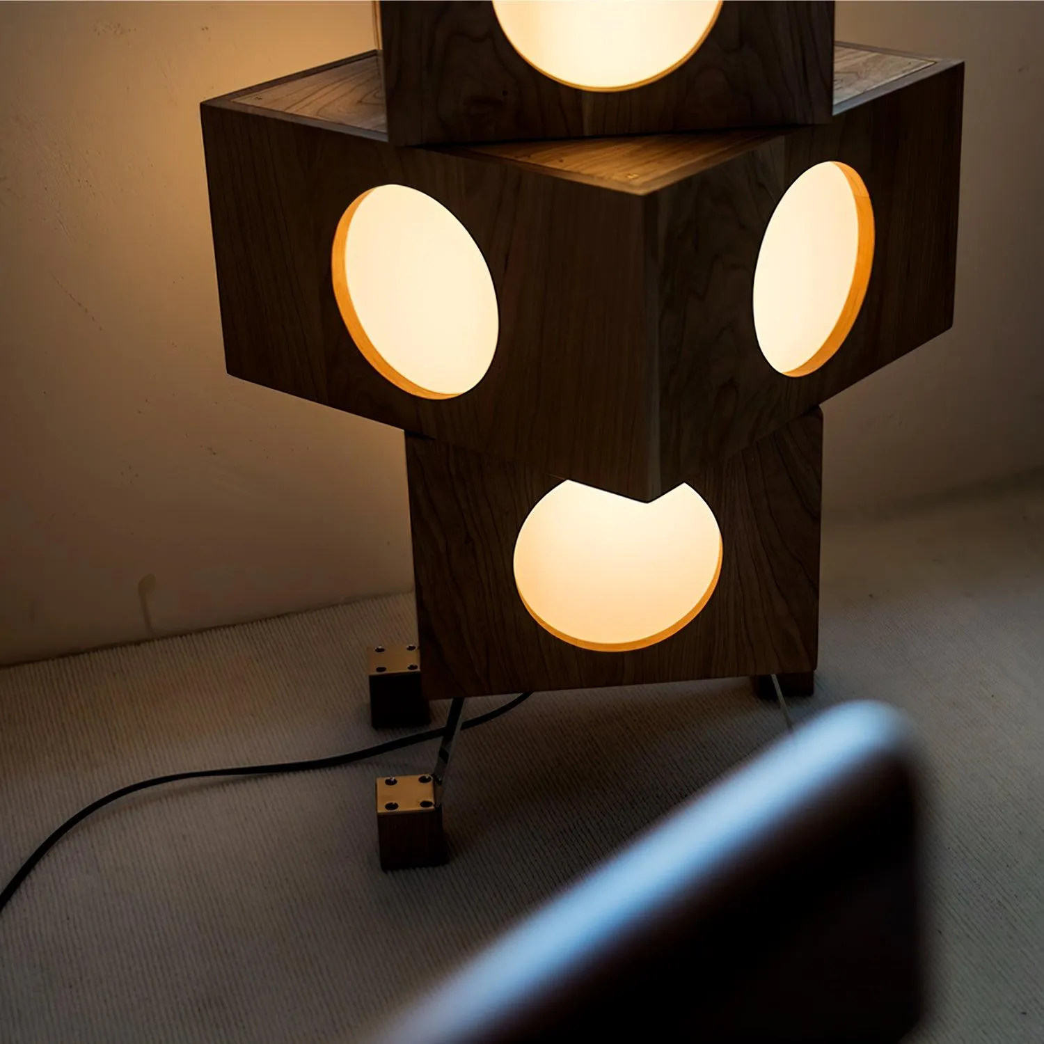 Square Robot Floor Lamp