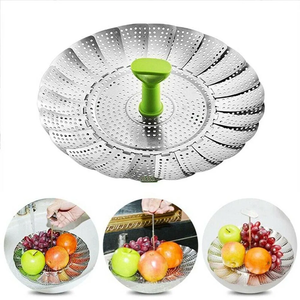 Stainless Steel Foldable Steamer Basket