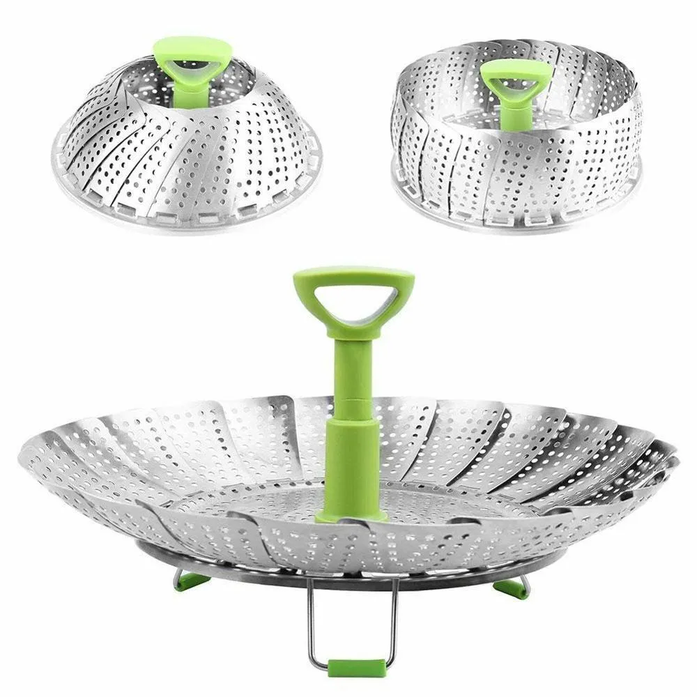 Stainless Steel Foldable Steamer Basket