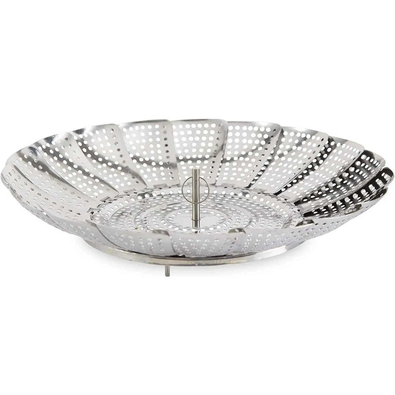 Stainless Steel Vegetable Steamer 9"