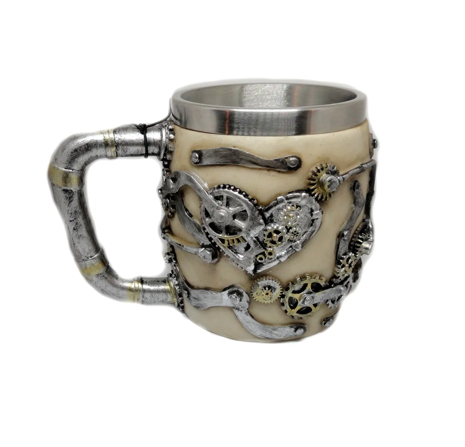 Steampunk Skull Mug