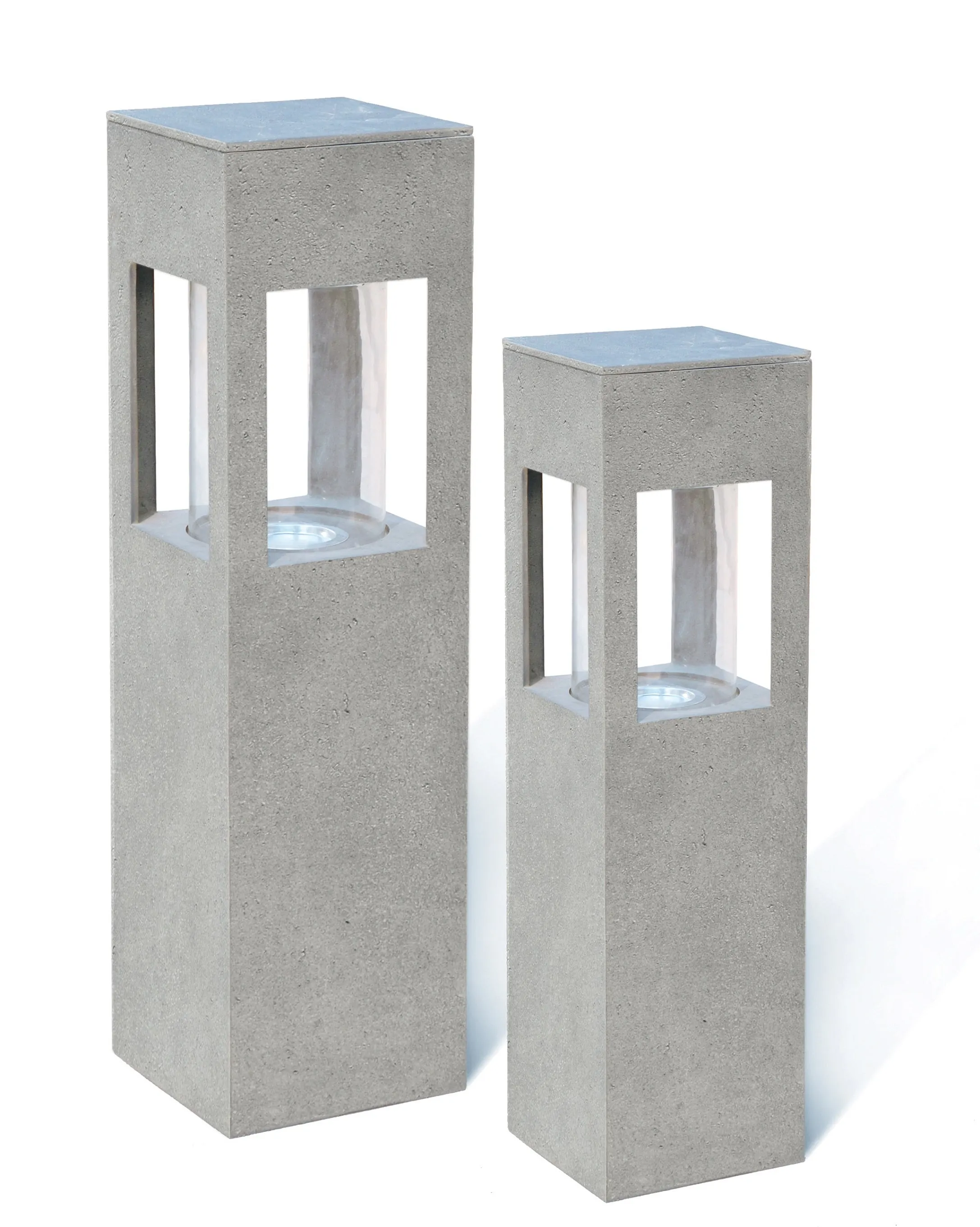 Tall Box Lantern - Grey (Individually Priced)