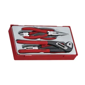 Teng Tools | Plier Set Vinyl Grip TT1 4Pc