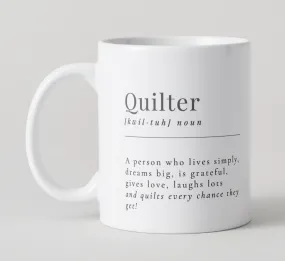 The Quilters Mug - What Defines Us