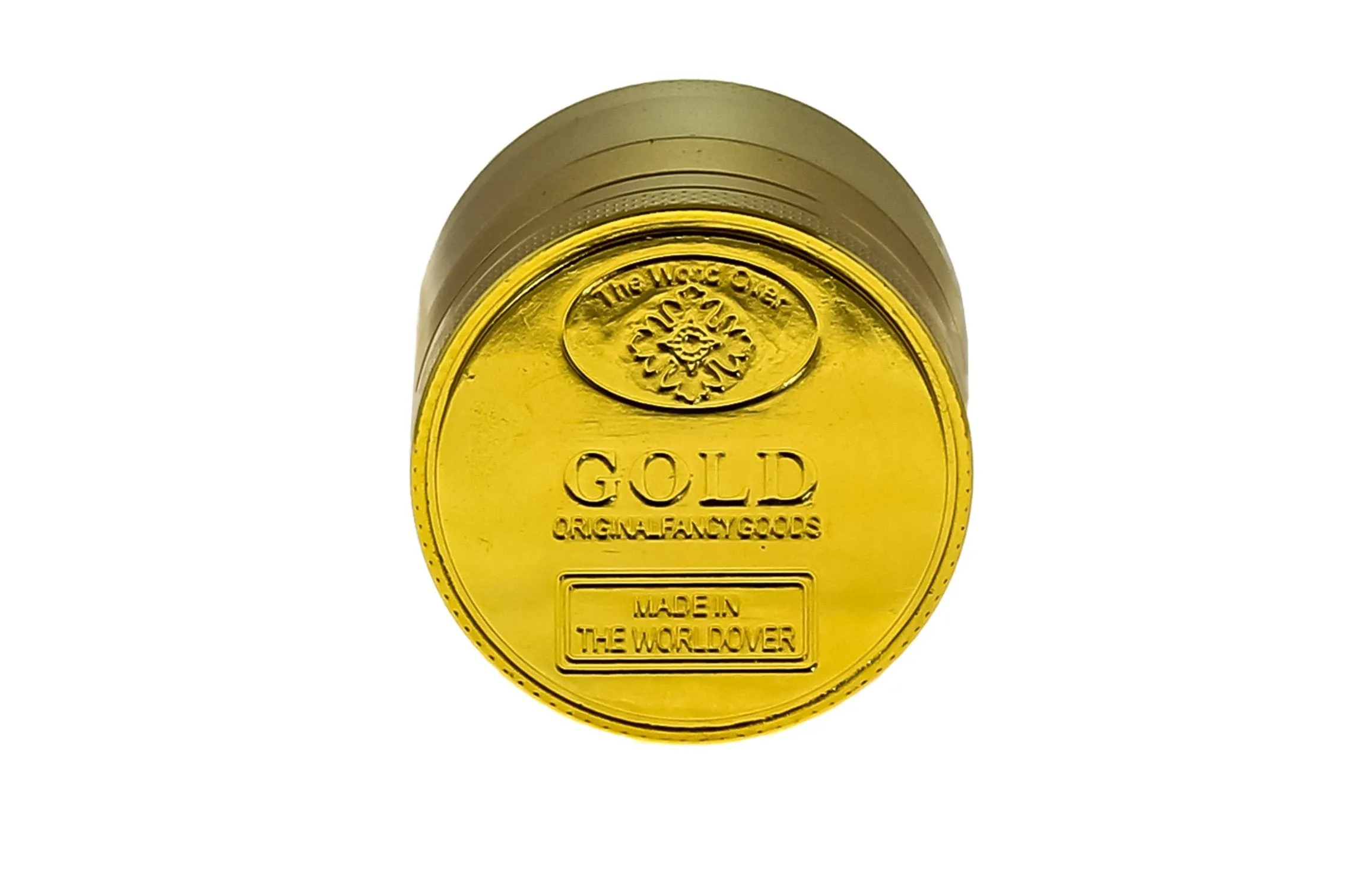 The Shiny Gold Coin Grinder - (2") (50mm)