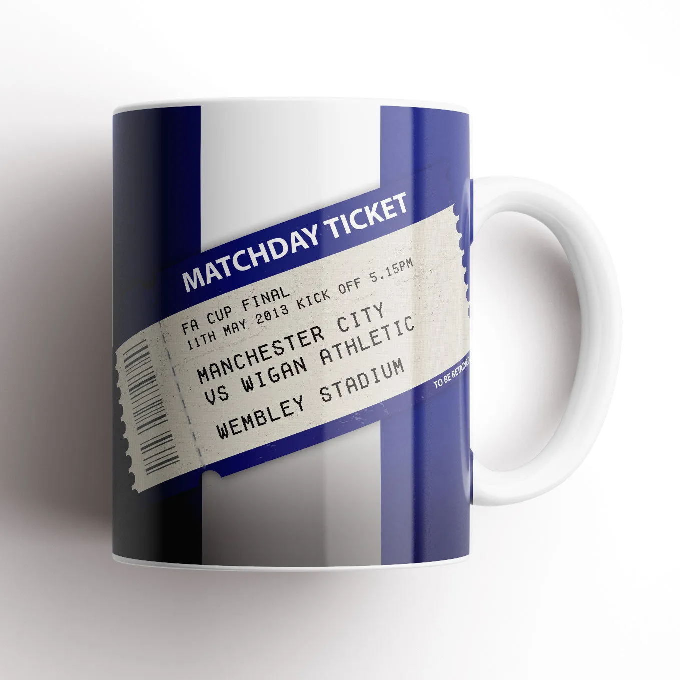 Ticket Stub Memories Custom Mug