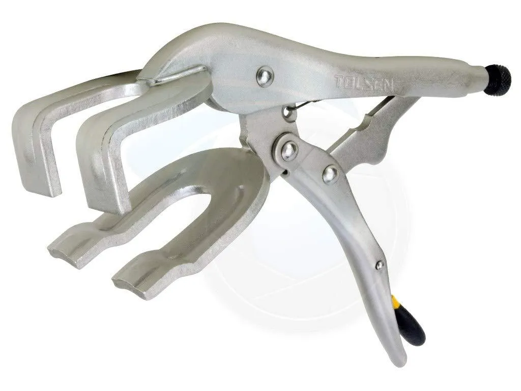 Tolsen 9-inch U-Shaped Jaws Adjustable Locking Holding Welding Clamp Pliers 10057