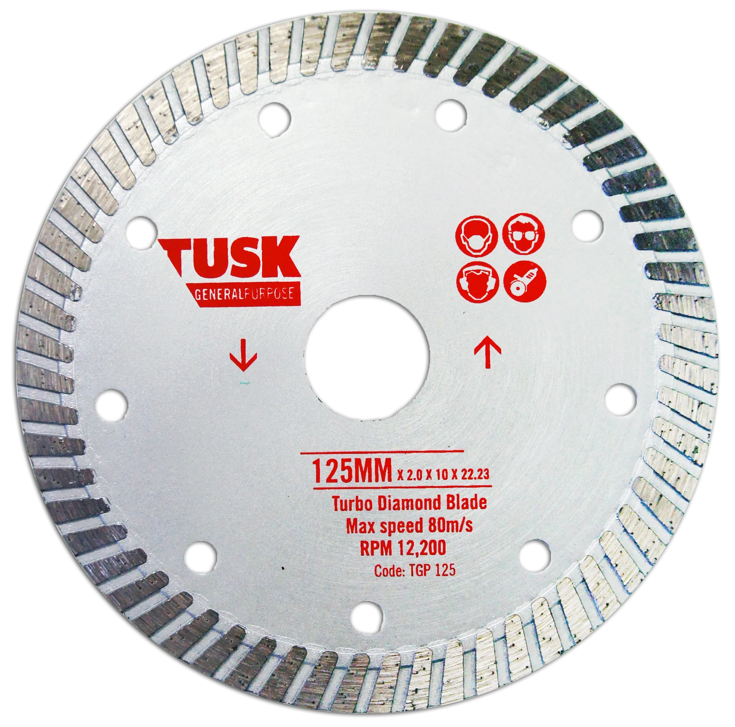 Turbo General Purpose Blades - 115 x 2.0/1.4 x 10 x 22.23(22.23/20,22.23/16)