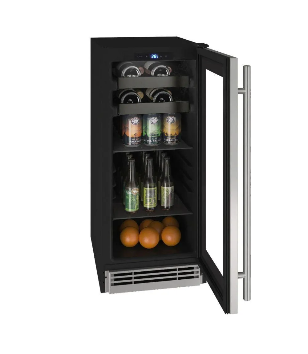 U-Line UHBV115SG01A Hbv115 15" Beverage Center With Stainless Frame Finish (115 V/60 Hz)