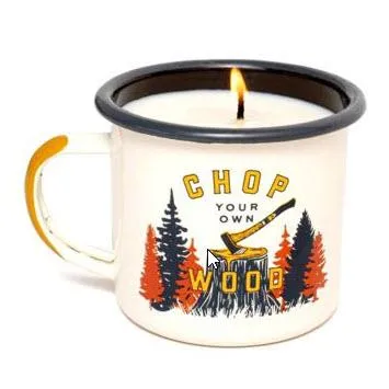 United by Blue Enamel Candle Mug