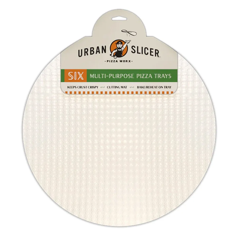 Urban Slicer 14" Multi-Use Pizza Tray 6 Pack 84111-UrbanSlicer