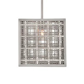 Uttermost Pendleton 1 Light Nickel Pendant