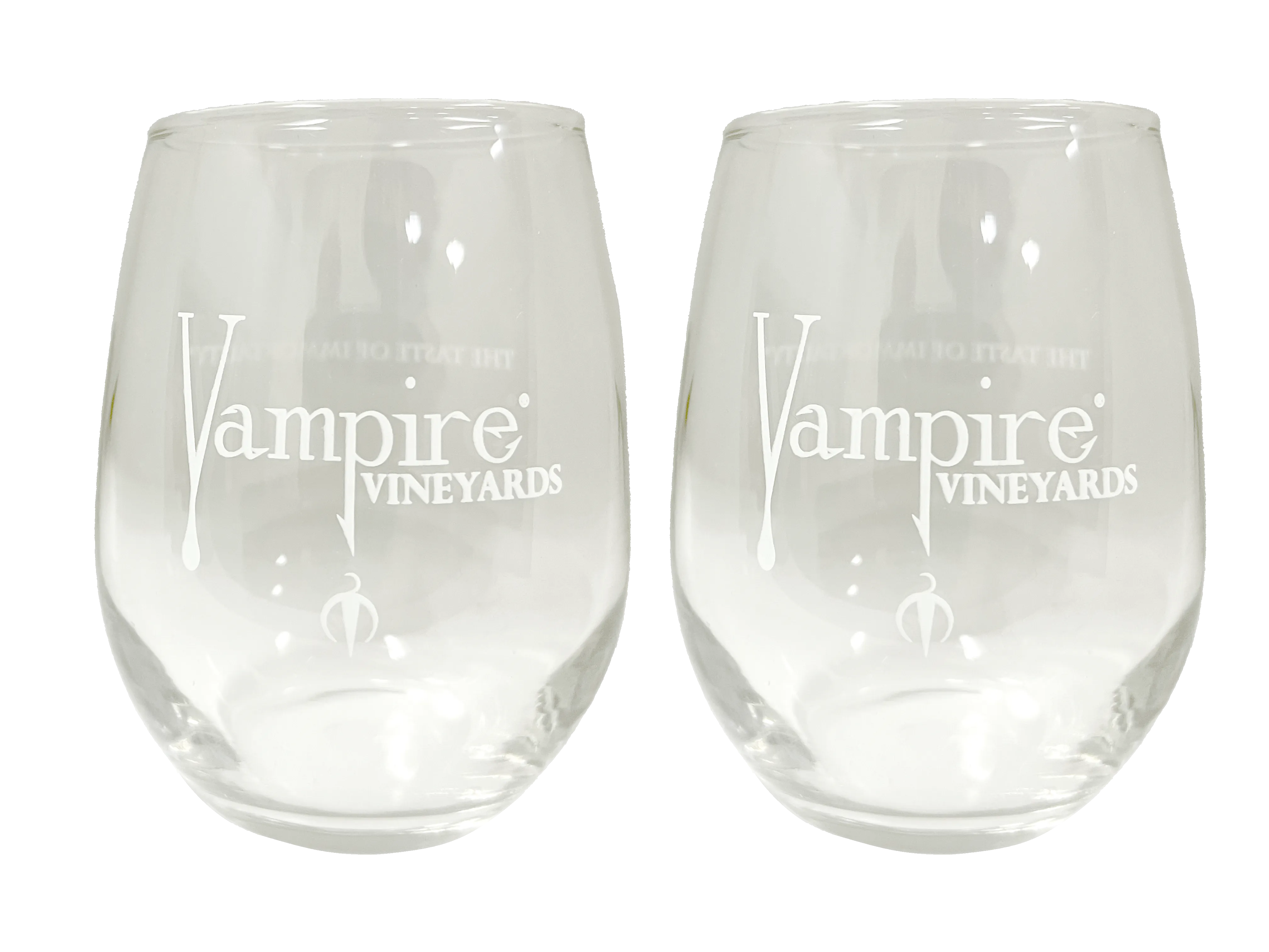 VAMPIRE® STEMLESS WINE GLASS SET OF 2