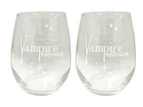 VAMPIRE® STEMLESS WINE GLASS SET OF 2