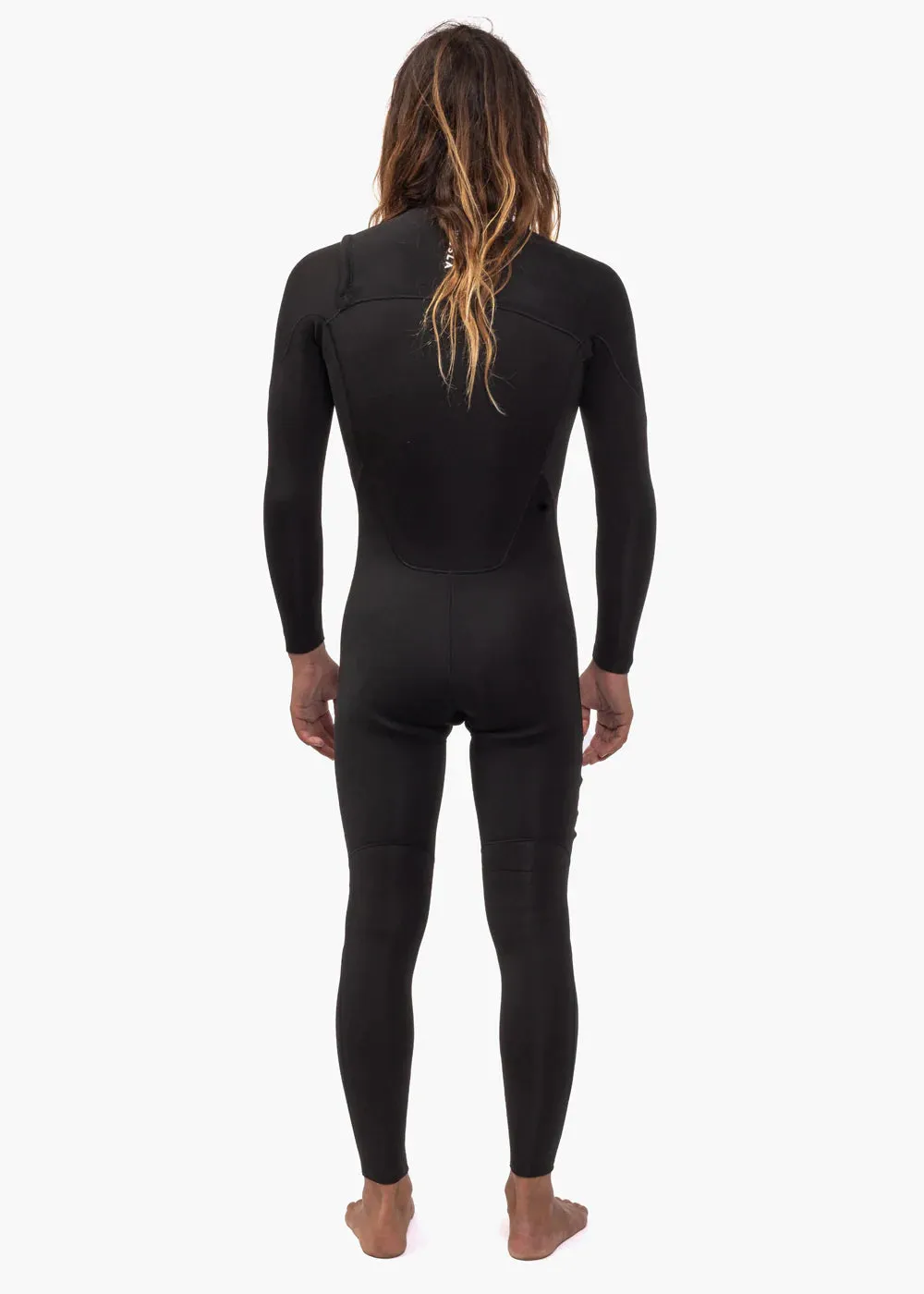 Vissla Men's 7 Seas 4/3mm Full Chest Zip Wetsuit