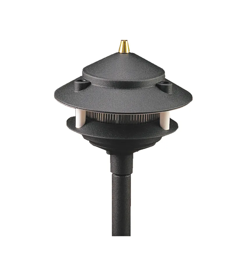 Vista Outdoor Lighting - PR-6216-B-NL - Small Path Light, Black, Fixture Has NO LAMP