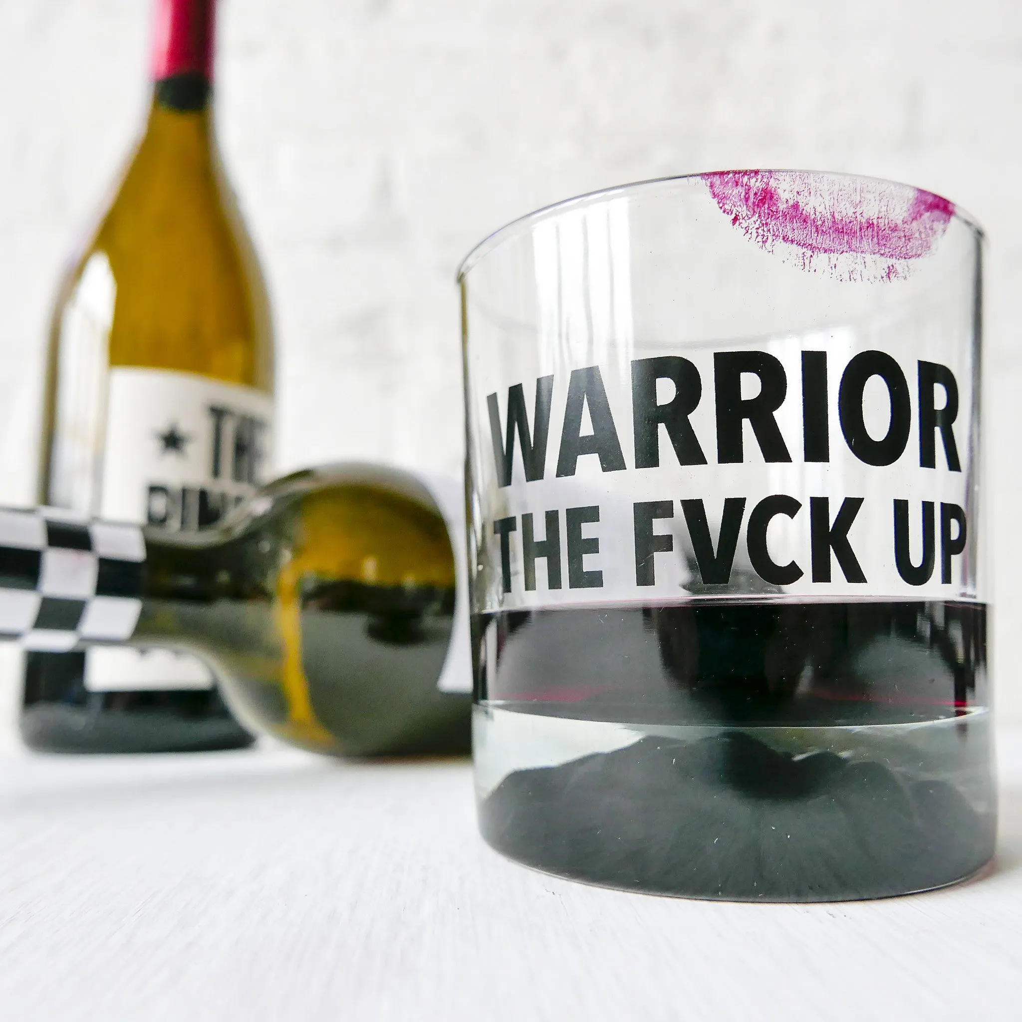 Warrior Whiskey Vessel Set - Set Of 4 Whiskey Glasses