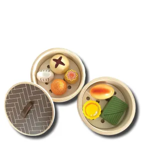 Wooden Dim Sum Toy Set