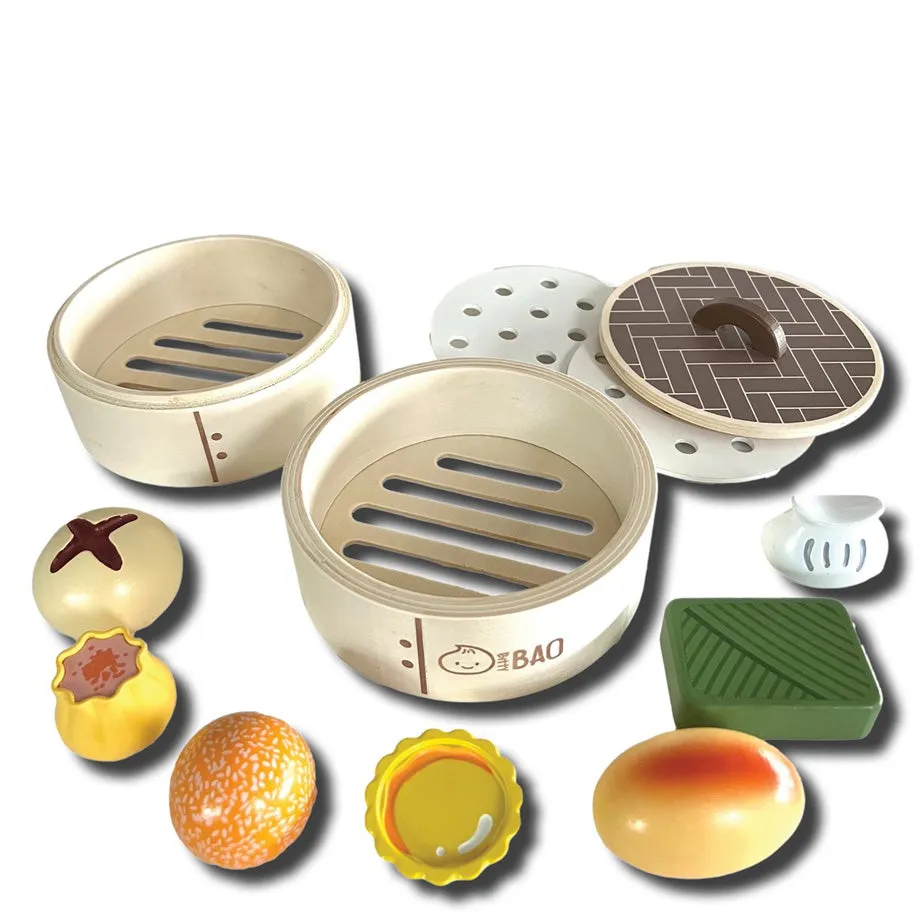 Wooden Dim Sum Toy Set