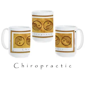 Yin Yang Coffee Mug "Wood" (Chiropractic)