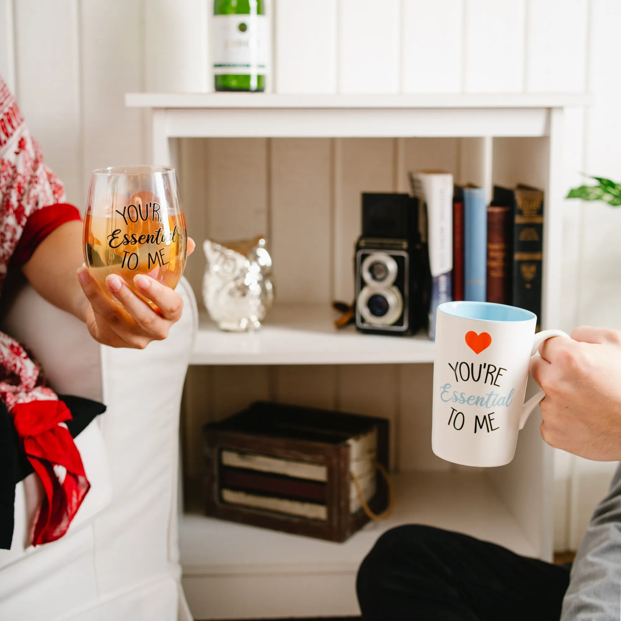 You're Essential 18 oz Stemless Wine Glass